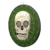 Dart Totenkopf mit Pfeil zwischen den Zähnen ダーツボード (正面右)