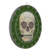Dart Totenkopf mit Pfeil zwischen den Zähnen ダーツボード (正面左)