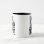 d'ArtagnanアレグサンダーデュマPereへの記念碑 マグカップ (中央)