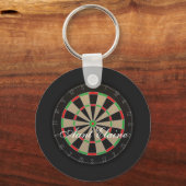Dartboardモノグラム名 キーホルダー (正面)