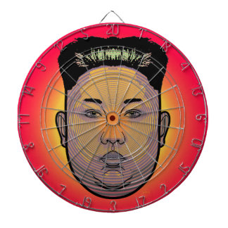 Dartboard金Jong国連独裁者 ダーツボード