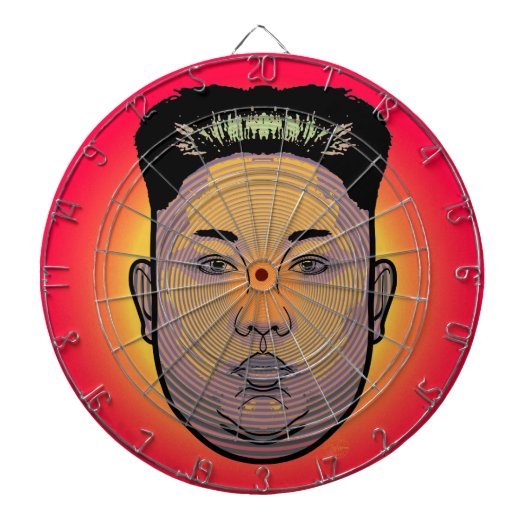 Dartboard金Jong国連独裁者 ダーツボード (正面)