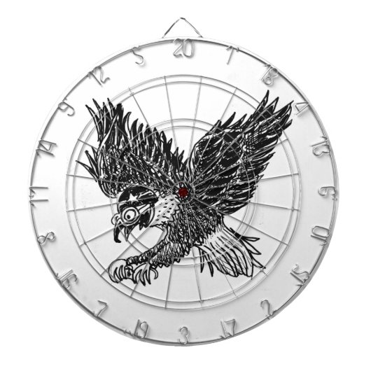 Dartboard eagle design ダーツボード (正面)