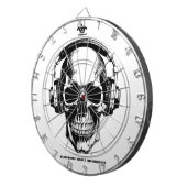 Dartboard Scull With Headphones ダーツボード (正面右)