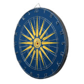 Dartboard with Flag of Macedonia, Greece ダーツボード (正面右)