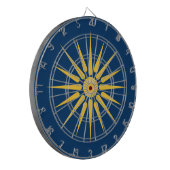 Dartboard with Flag of Macedonia, Greece ダーツボード (正面左)
