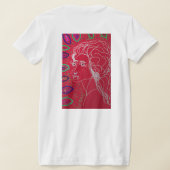 Darthy's Autumn Christmas Tシャツ (レイダウン裏面)