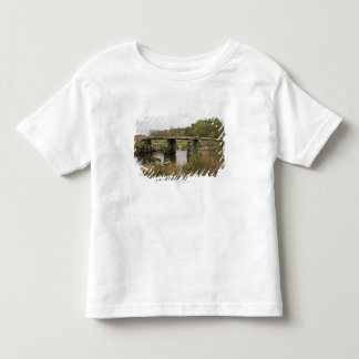 Dartmoorの国立公園のクラッパー橋 トドラーTシャツ