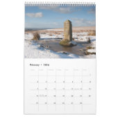 Dartmoorカレンダー#1 （中A3） カレンダー (2月 2026)