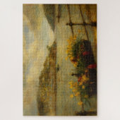 Dartmouth Harbor Turner Style Coastal Puzzle ジグソーパズル (縦)