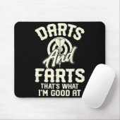 Darts And Farts That's What I'm Good At Funny Dart マウスパッド (マウス)