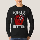 Darts Bull Bullseye Hitter Strong 180 Champions Tシャツ (正面)