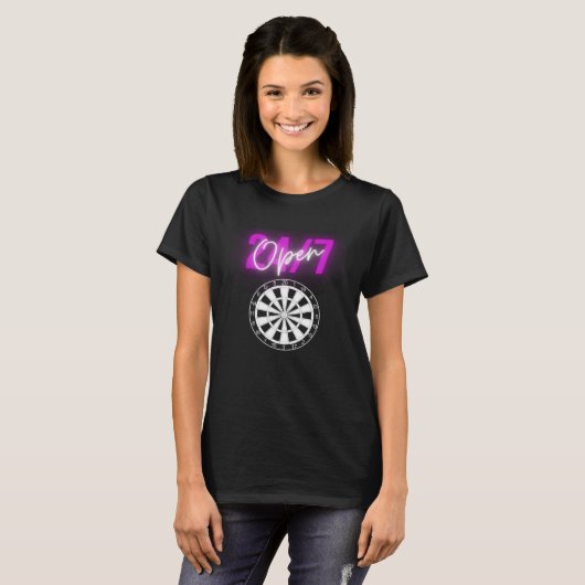 Darts every Afternoon   Dart Quote Meme  8 Tシャツ (正面フル)