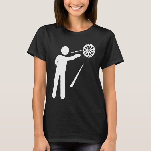 darts for darts players Pally 20 darts Dar 180  13 Tシャツ (正面)