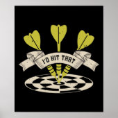 Darts - I'd Hit That Bullseye ポスター (正面)