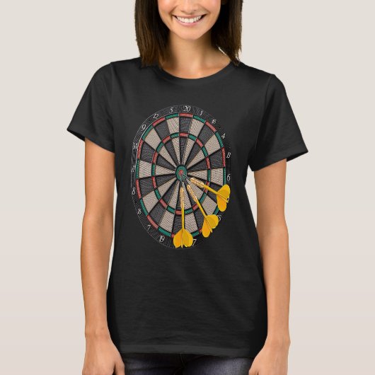 Darts Quote Skills Tactics Techniques Dartboard Sp Tシャツ (正面)