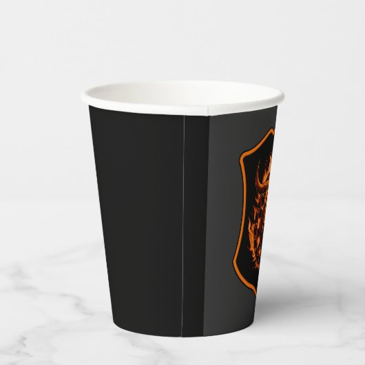 Dartscheibe Wappen Stier Darts Spezialdesign 紙コップ (右)