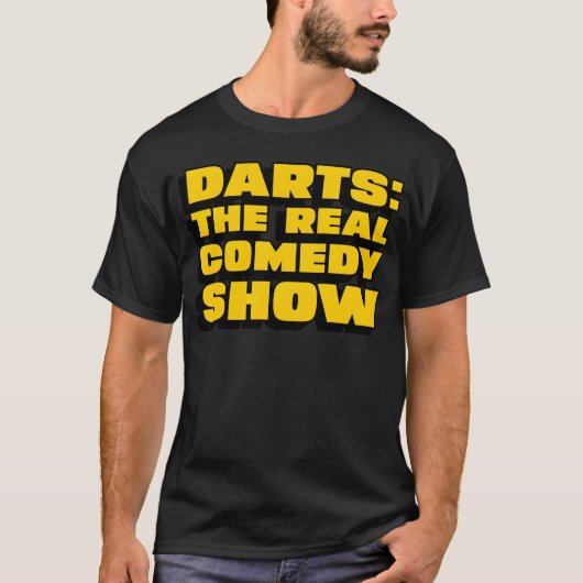 Dartshe Real Comedy Show funny Tシャツ (正面)