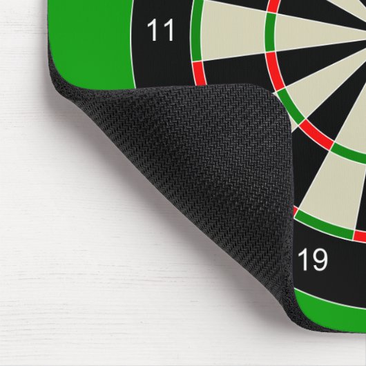 darttarget_Vector_Clip art DARTS DARTBOARD TARGET マウスパッド (コーナー)