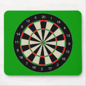 darttarget_Vector_Clip art DARTS DARTBOARD TARGET マウスパッド (正面)