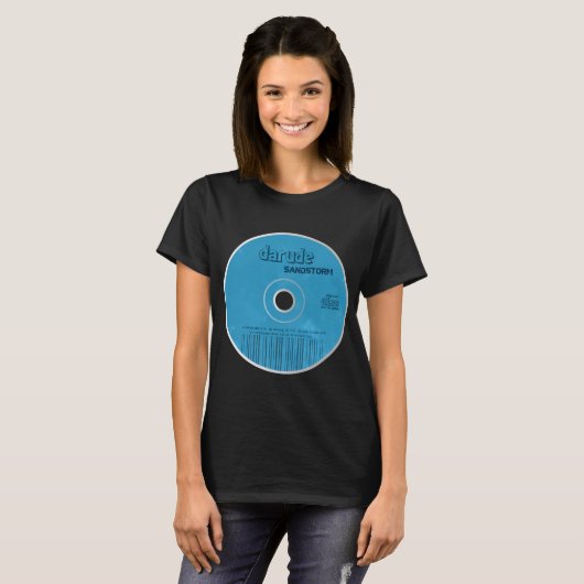 DARUDE SANDSTORM CD Tシャツ (正面フル)