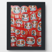 Daruma Dolls Painting by Alfred Fox フォトプラーク (正面)