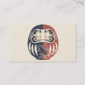 Daruma & Hidden Cat Business Cards 名刺 (裏面)