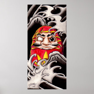 "Daruma-San" ポスター