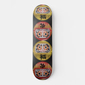Daruma Skateboard – Japanese Ukiyo-e Inspired Art スケートボード (正面)