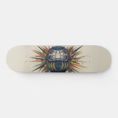 Daruma Skateboard – Japanese Ukiyo-e Inspired Art スケートボード (横)