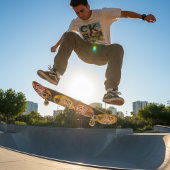 Daruma Skateboard – Japanese Ukiyo-e Inspired Art スケートボード