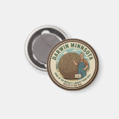 Darwin, Minnesota Twine Ball Magnet マグネット (正面/裏面)