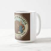 Darwin, Minnesota Twine Ball Souvenir Coffee Mug コーヒーマグカップ (正面右)