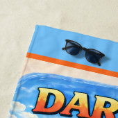 Darwin, MN Minnesota Ball of Twine Beach Towel ビーチタオル (インサイチュ)