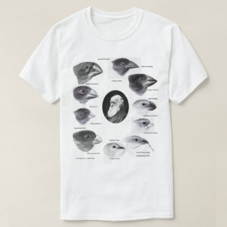 Darwin's finches tシャツ