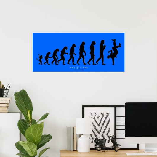 Darwin's "The Dawn of RAP" Art Poster ポスター (ホームオフィス)