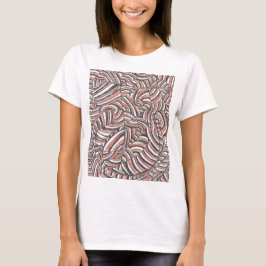 Darya | アブストラクト ハンドドローンスウェット tシャツ