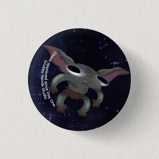 Daryl Yeeting Into The Void Button 缶バッジ (正面)