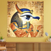 Das Ägyptische Auge キャンバスプリント (インサイチュ (リビング))