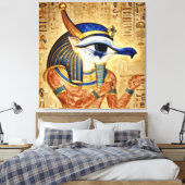 Das Ägyptische Auge  キャンバスプリント (インサイチュ (寝室))