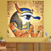 Das Ägyptische Auge  キャンバスプリント (インサイチュ (リビング))