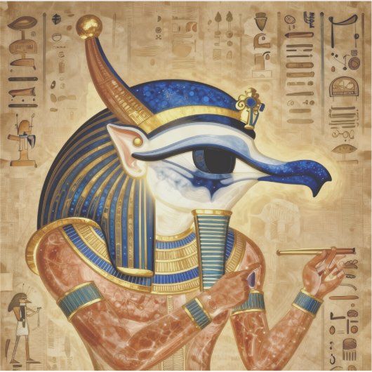 Das Ägyptische Auge  シール (正面)