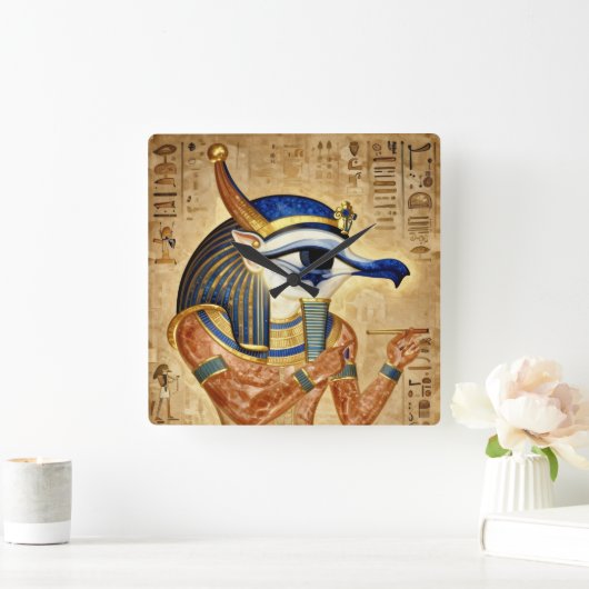 Das Ägyptische Auge  スクエア壁時計 (ホーム)