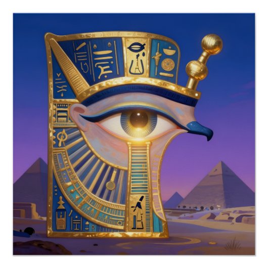 Das Ägyptische Auge  ポスター (正面)