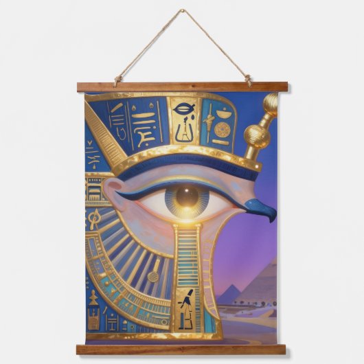 Das Ägyptische Auge  吊り下げ型タペストリー (正面)