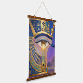 Das Ägyptische Auge  吊り下げ型タペストリー (傾斜あり)