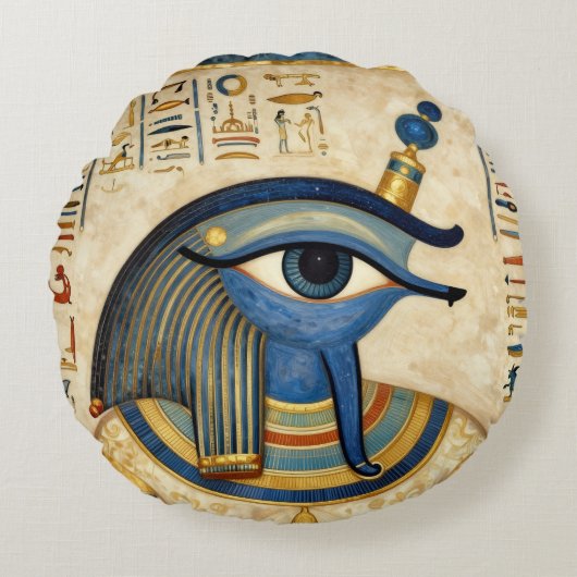 Das Ägyptische Auge´1 ラウンドクッション (正面)