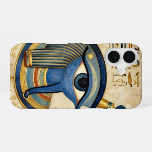 Das Ägyptische Auge´1 iPhone 16ケース (裏面横)