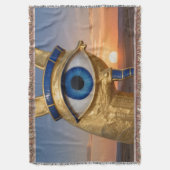 Das Ägyptische Auge´3 スローブランケット (正面縦)