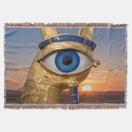 Das Ägyptische Auge´3 スローブランケット (正面)